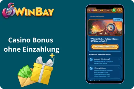 WinBay Casino Bonus ohne Einzahlung