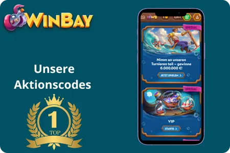 WinBay unsere Aktionscodes  zu nutzen